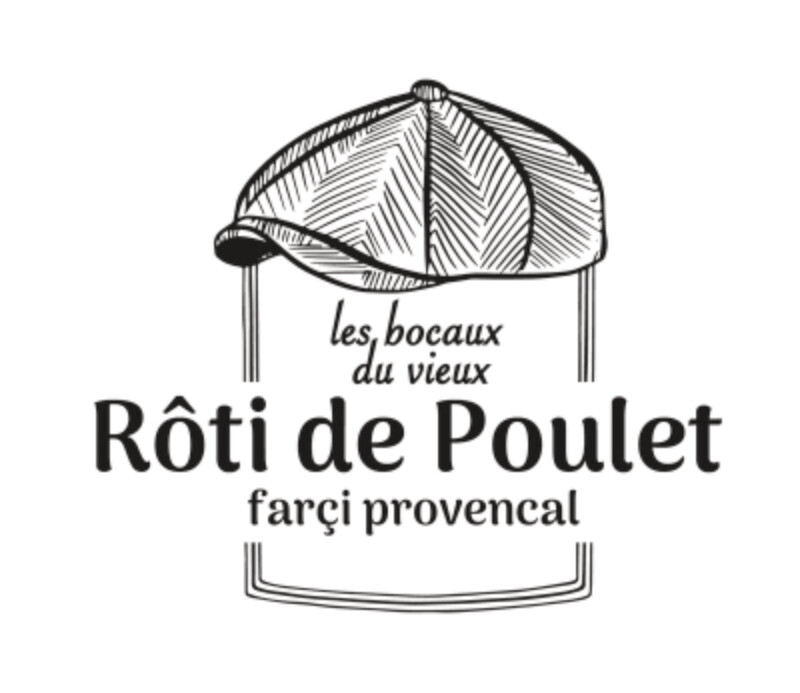 Rôti de poulet farci provençal