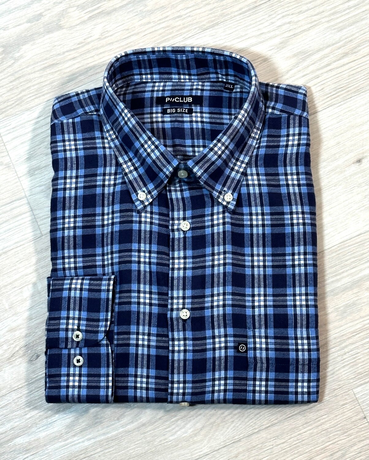 CAMICIA QUADRI BLUE - P-Club