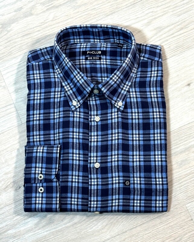 CAMICIA QUADRI BLUE - P-Club