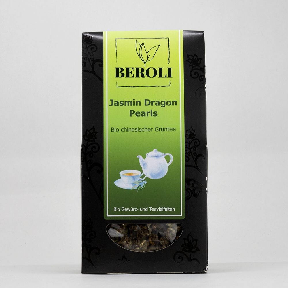 Bio Grüntee Jasmin Dragon Pearls