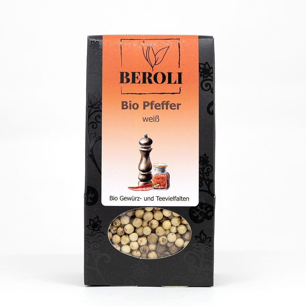 Bio Pfeffer weiß ganz