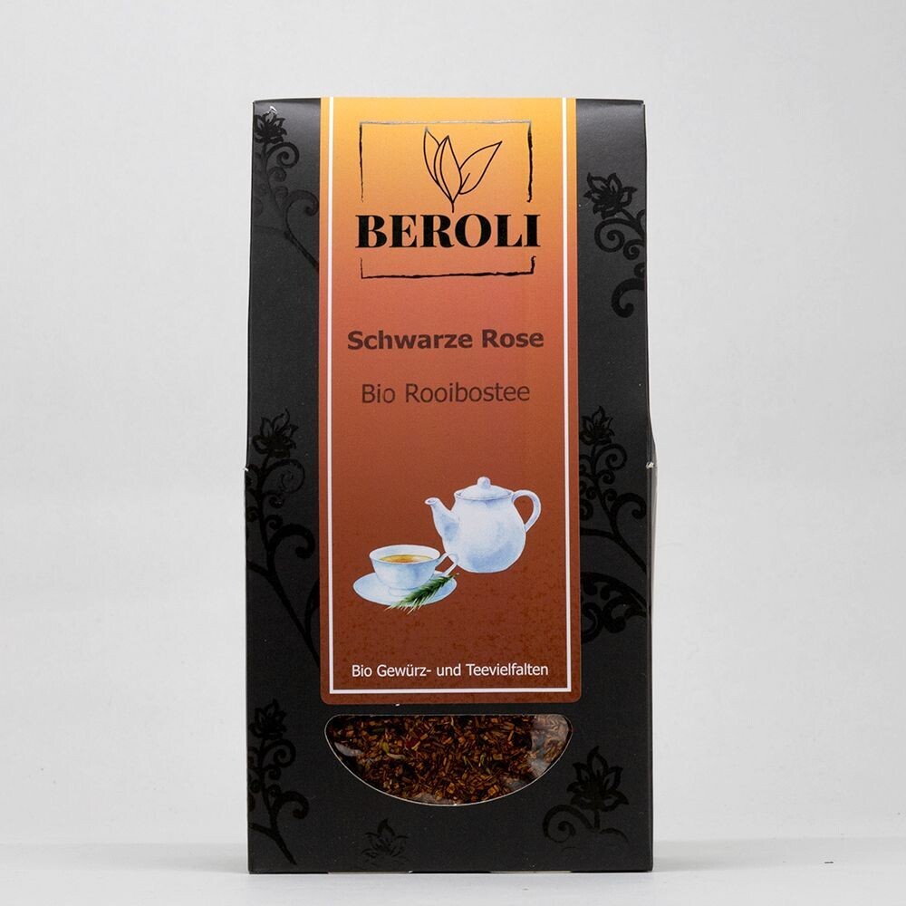 Bio Rooibos Komposition Schwarze Rose