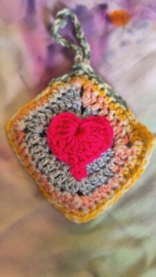 Earbud holders crochet