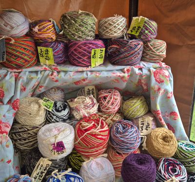 Reclaimed yarn