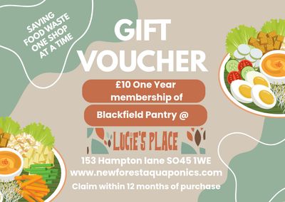 1 year membership of Lucie"s Place Blackfield