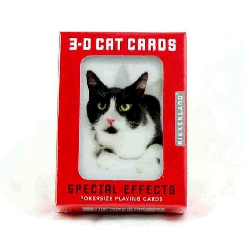 3D Speelkaarten katten