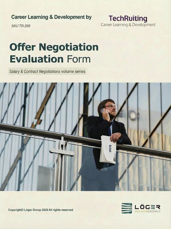 Offer Negotiation Evaluation Form