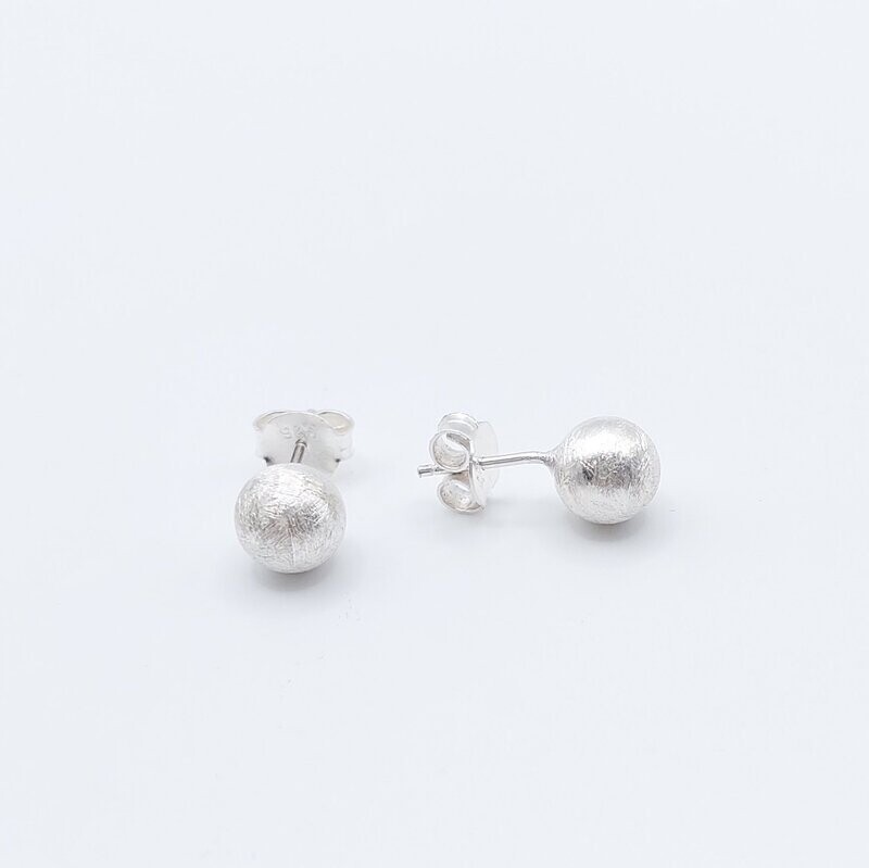 Kugel Ohrschmuck Silber