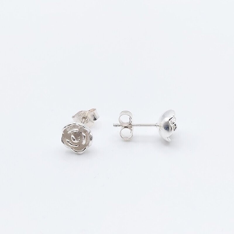 Rose Ohrschmuck Silber