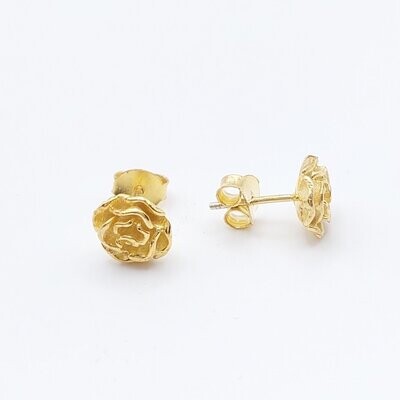 Rose Ohrschmuck Gold