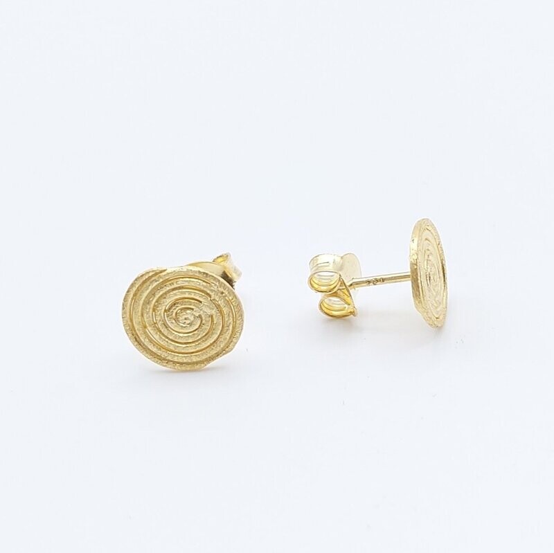 Spirale Ohrschmuck Gold