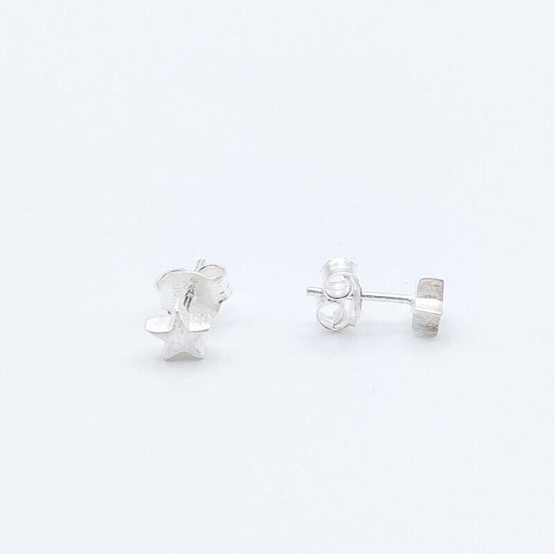 Stern Ohrschmuck Silber