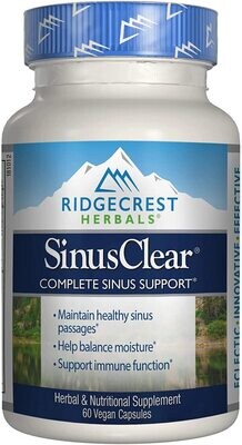 Ridgecrest Sinus Clear Complete Support 60caps