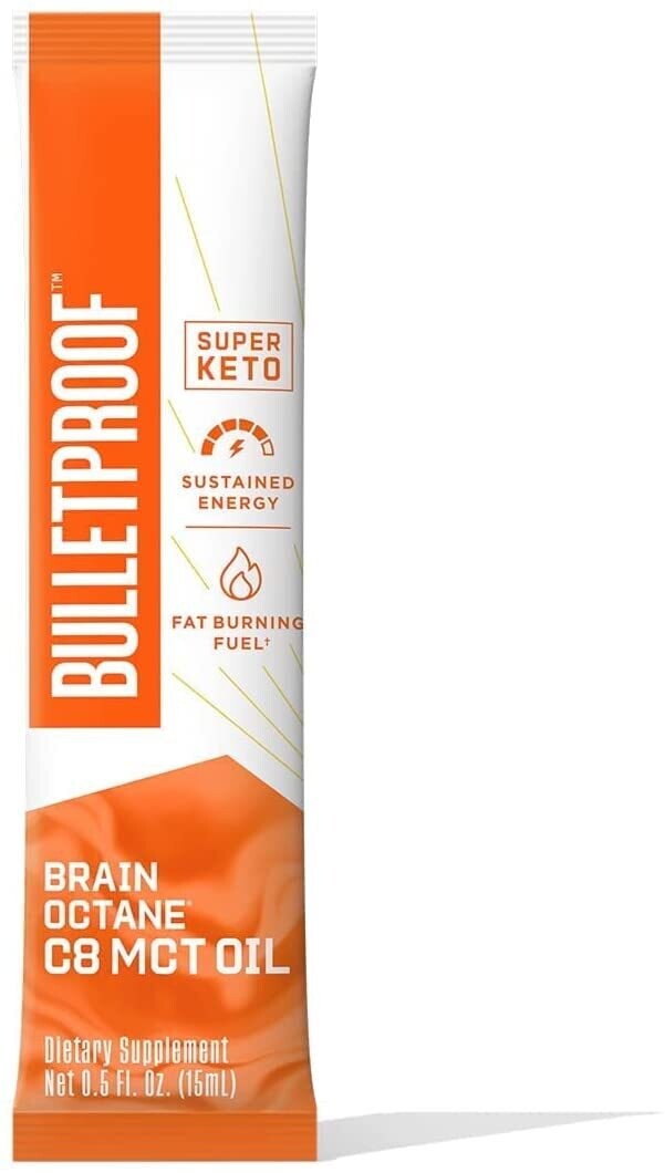 Bulletproof Brain Octane  Super Keto Oil Single Pk