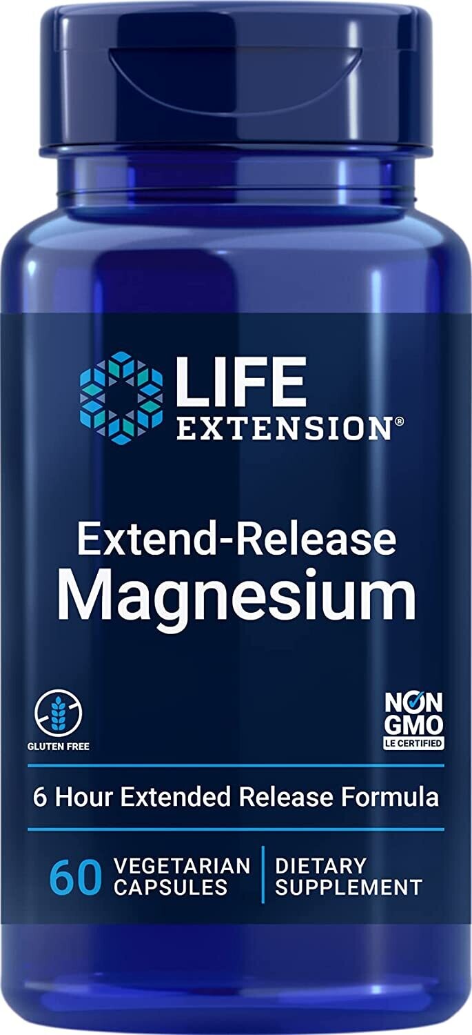 Life Extension Extend-Release Magnesium 60caps