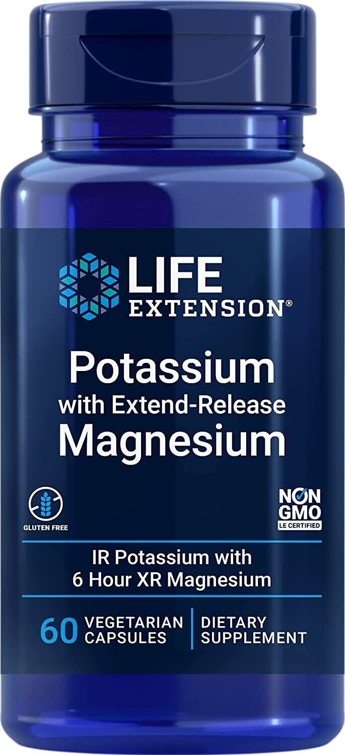 Life Extension Potassium With Extend-Releasa Magnesium