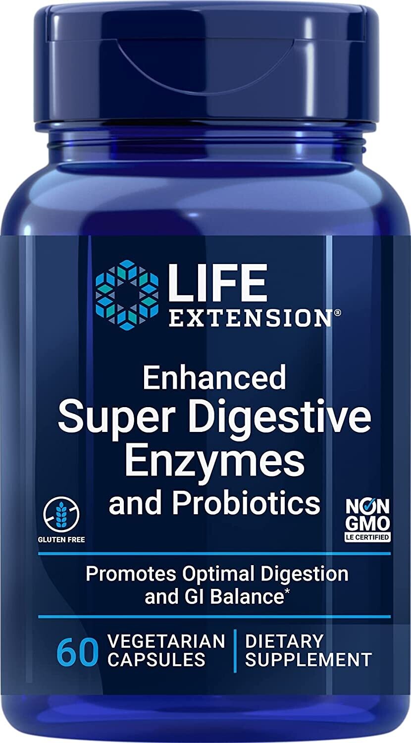 Life Extension Super Digestive Enzymes And Probiotics