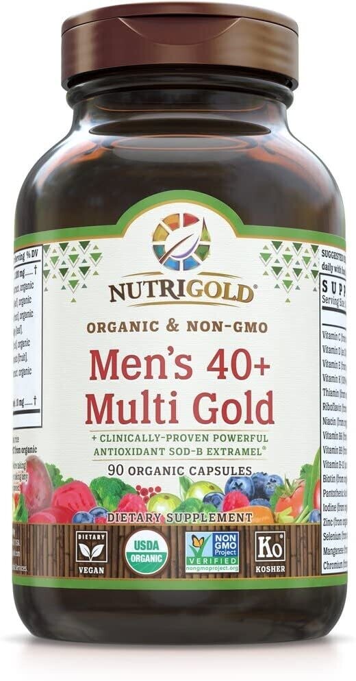 Nutrigold Mens 40+ Multi Gold