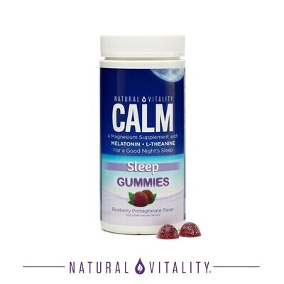 Natural Vitality Calm Sleep Gummies 120 Count