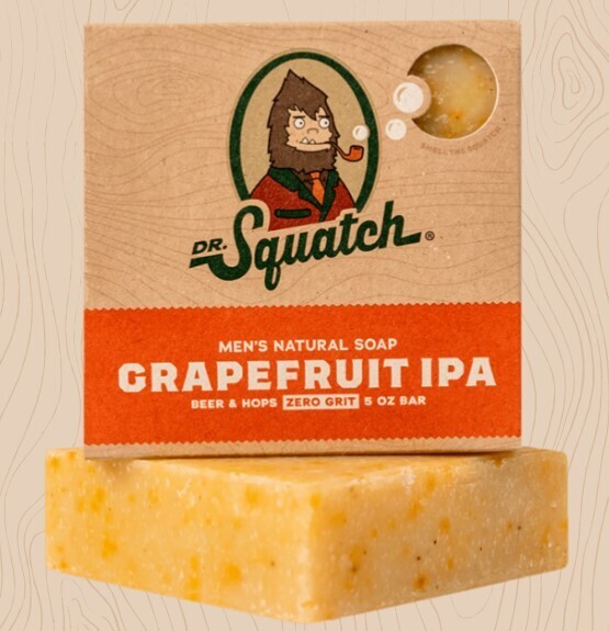 Dr. Squatch Soap Grapefruit Ipa
