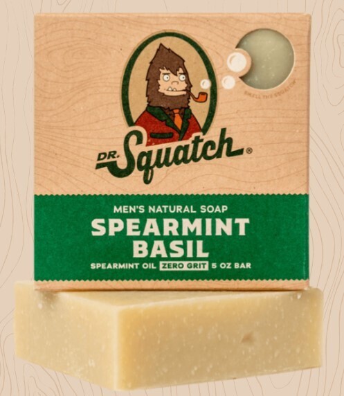 Dr. Squatch Soap Spearmint Basil