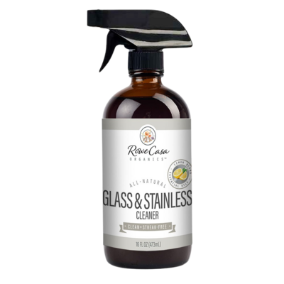 Rowe Casa Organics Glass &  Stainless Steel Cleaner