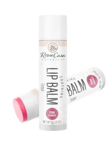 Rowe Casa  Organics Lip Balm Pink Shimmer