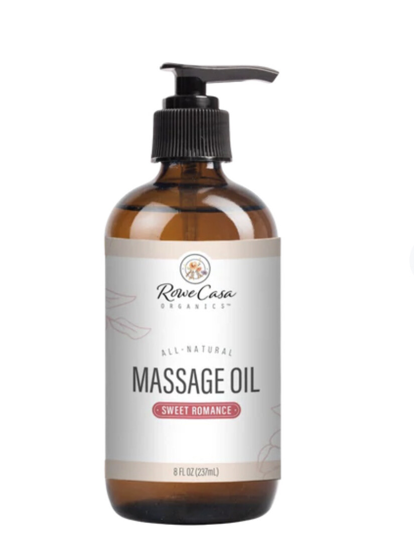 Rowe Casa Organics Massage Oil Sweet Romance
