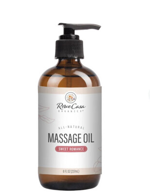 Rowe Casa Organics Massage Oil Sweet Romance