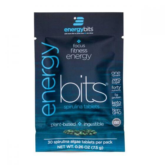Energy Bits Spirulina Algae Tablets