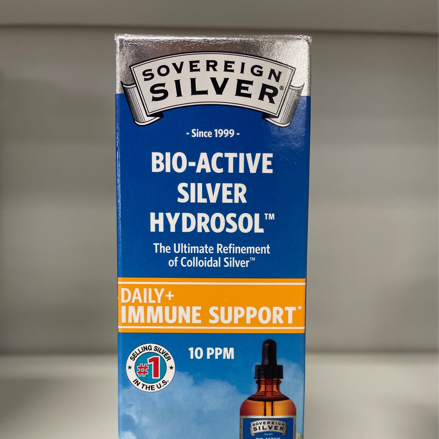 Sovereign Silver Hydrosol 4 oz Dropper