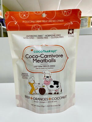 Cocotherapy Carnivore Meatball Treats - Beef + Oranges + Coconut