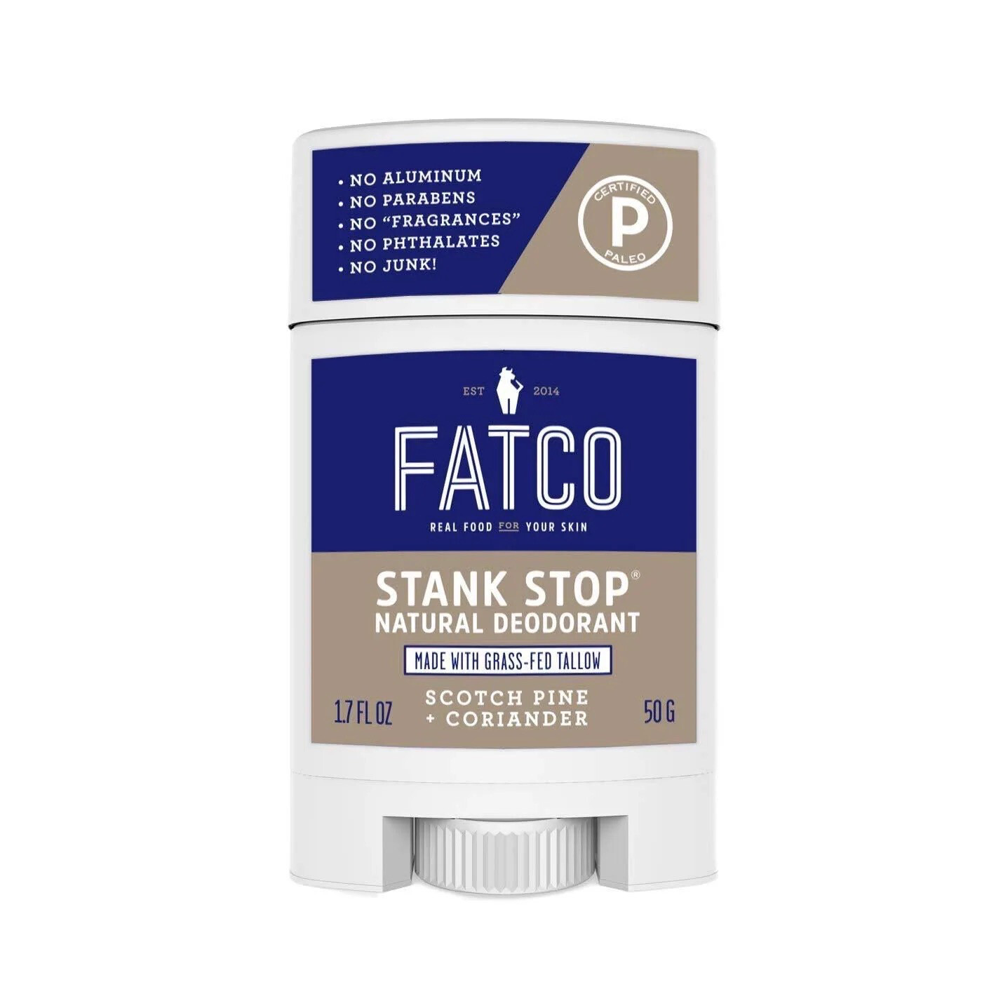 Fatco Stank Stop Deodorant Scotch Pine + Coriander 