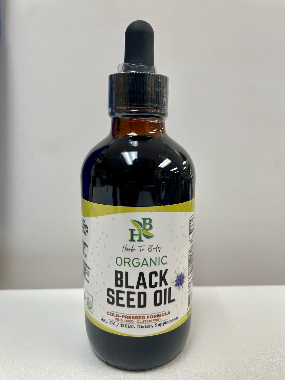 Herb To Body Organic Black Seed Oil 4oz