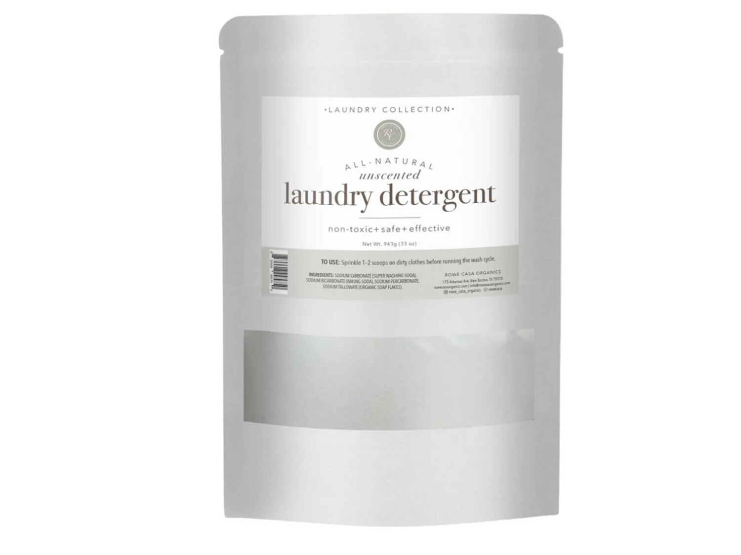 Rowe Casa Organics Laundry Detergent Unscented