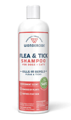 Wondercide Flea And Tick Shampoo For Dogs And Cats 12oz