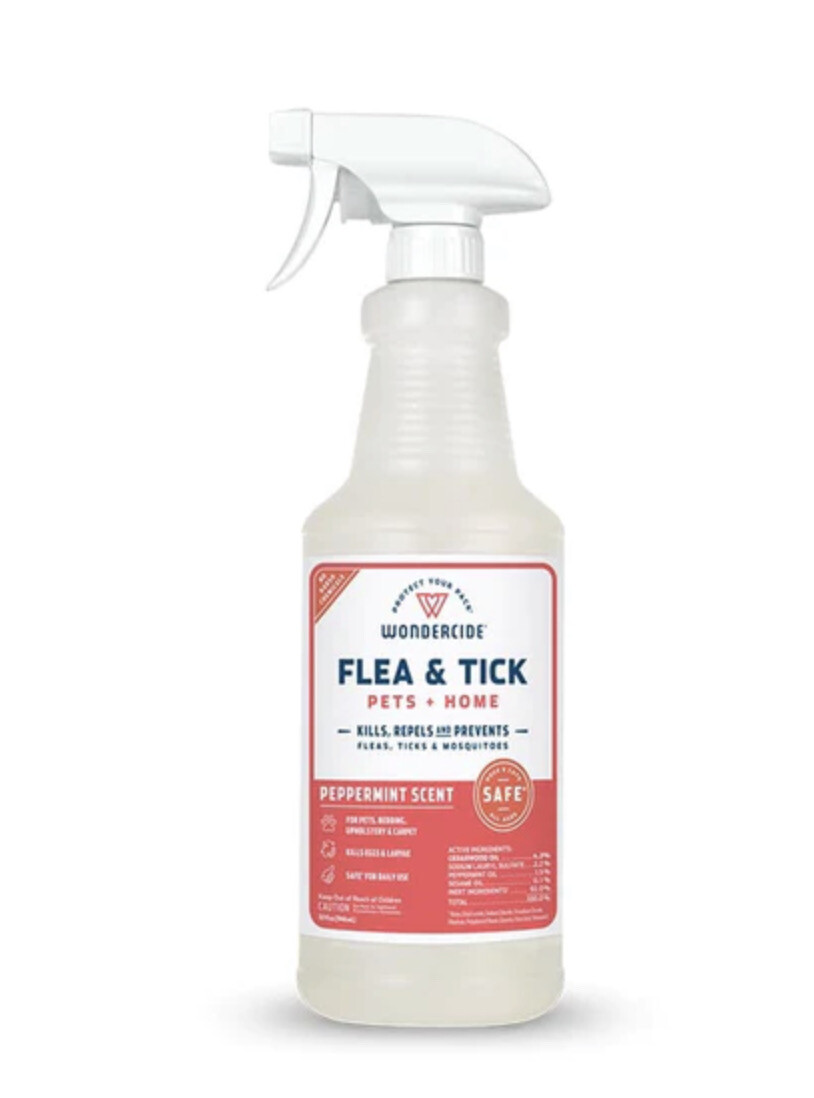 Wondercide Flea And Tick Spray For Pets Peppermint 32oz