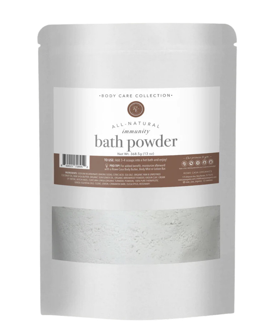 Rowe Casa Organics Bath Powder Immunity 13oz