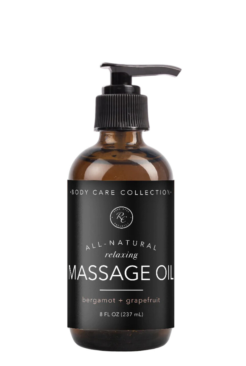 Rowe Casa Organics Massage Oil Relaxing Bergamont Greapfruit