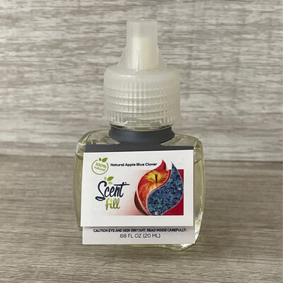 Scent Fill 100% All Natural Apple Blue Clover Plug In Refill Air Freshener 20ml