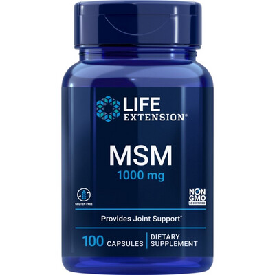Life Extetion MSM 1000mg 100caps