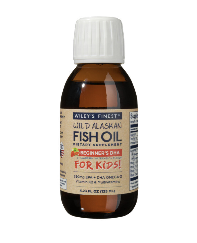 Wileys Finest Fish Oil Beginners DHA For Kids Liquid