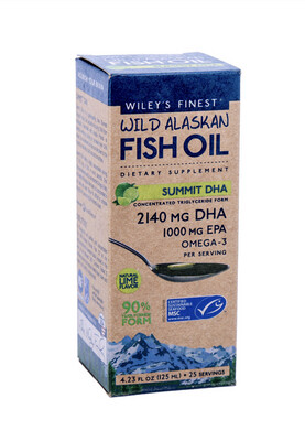 Wileys Finest Fish Oil Summit DHA Liquid