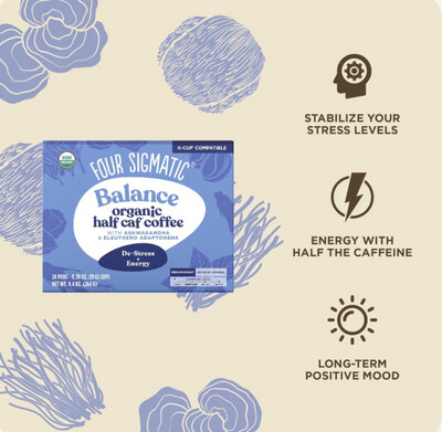 Four Sigmatic Box Balance Instant Coffee Mix