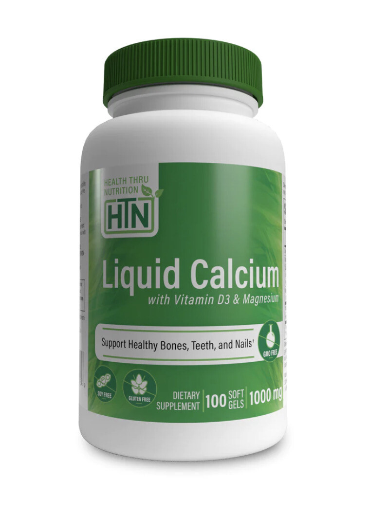 HTN Liqiud Calcium 100 Softgels