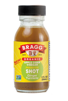 Bragg Organic Apple Cider Vinegar Shot - Ginger Turmeric