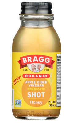 Bragg Organic Apple Cider Vinegar Shot - Honey