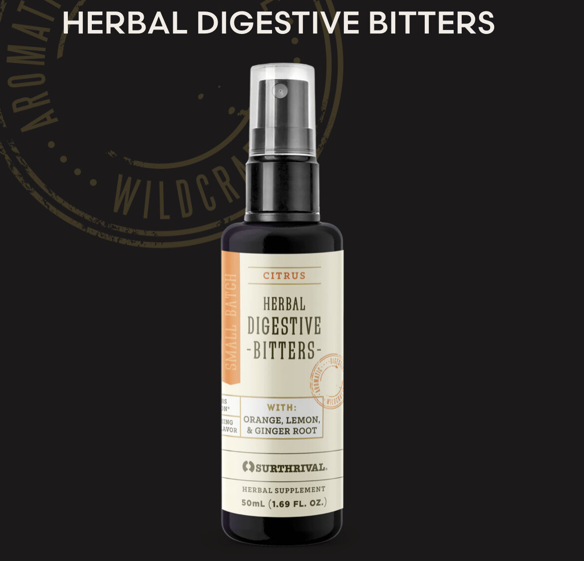 Surthrival Herbal Digestive Bitters 50ml