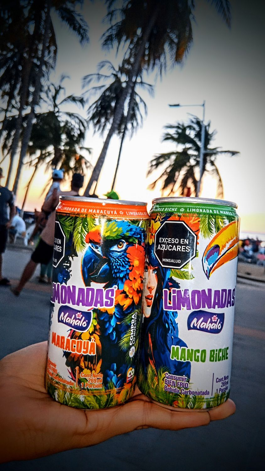 Envio de Muestras Limonadas Mahalo