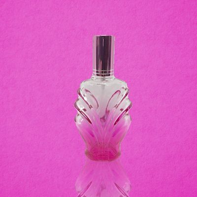 ENVASE FLOWER (COLOR ROSADO Y MORADO) 100 ML CON ROSCA